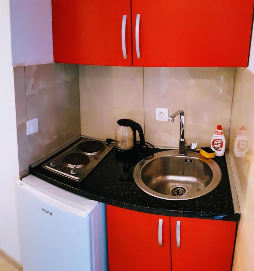Villa Alba Apartments Dobra Voda Buitenkant foto