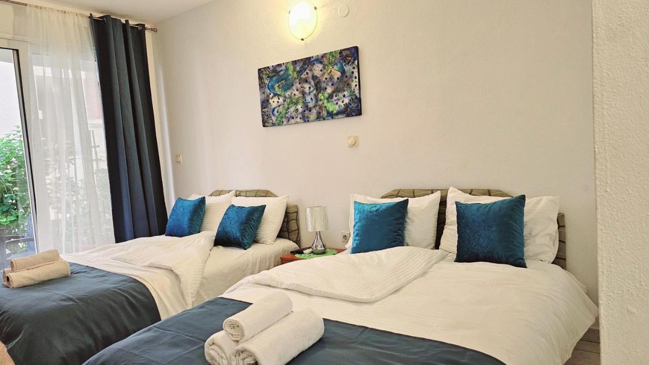 Villa Alba Apartments Dobra Voda Buitenkant foto